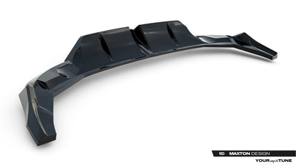 Diffusor Heckansatz V.1 passend für Audi RS3 Sportback 8Y FL schwarz Hochglanz