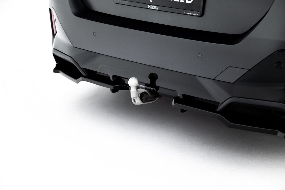 Diffusor Heckansatz V.1 passend für BMW 5er / i5 M-Paket Limousine / Touring G60 / G61 schwarz Hochglanz