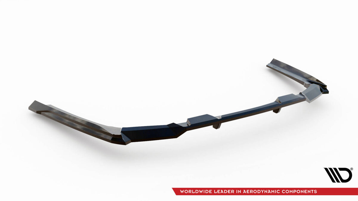 Diffusor Heckansatz V.1 passend für BMW 5er / i5 M-Paket Limousine / Touring G60 / G61 schwarz Hochglanz