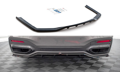 Diffusor Heckansatz V.1 passend für BMW 7 M-Paket G11 / G12 FL schwarz Hochglanz