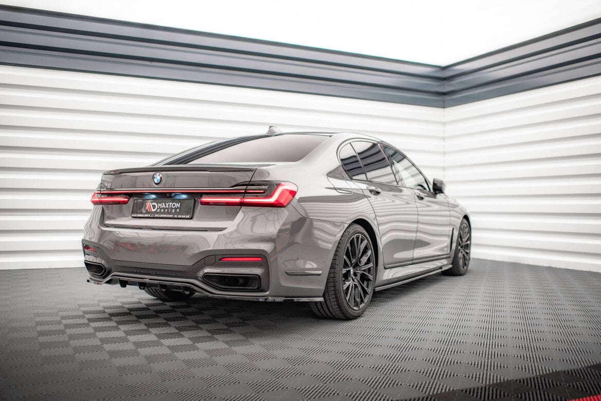 Diffusor Heckansatz V.1 passend für BMW 7 M-Paket G11 / G12 FL schwarz Hochglanz