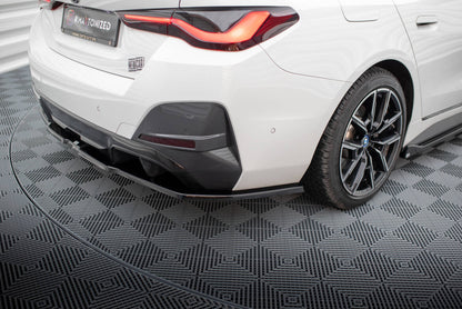 Diffusor Heckansatz V.1 passend für BMW i4 M-Paket G26 schwarz Hochglanz