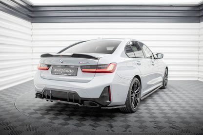 Diffusor Heckansatz V.1 passend für BMW M340i G20 / G21 FL schwarz Hochglanz