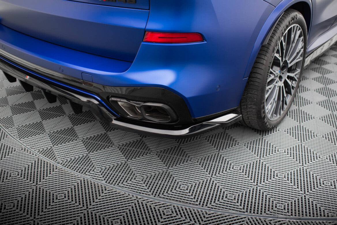 Diffusor Heckansatz V.1 passend für BMW X5 M-Paket G05 FL schwarz Hochglanz