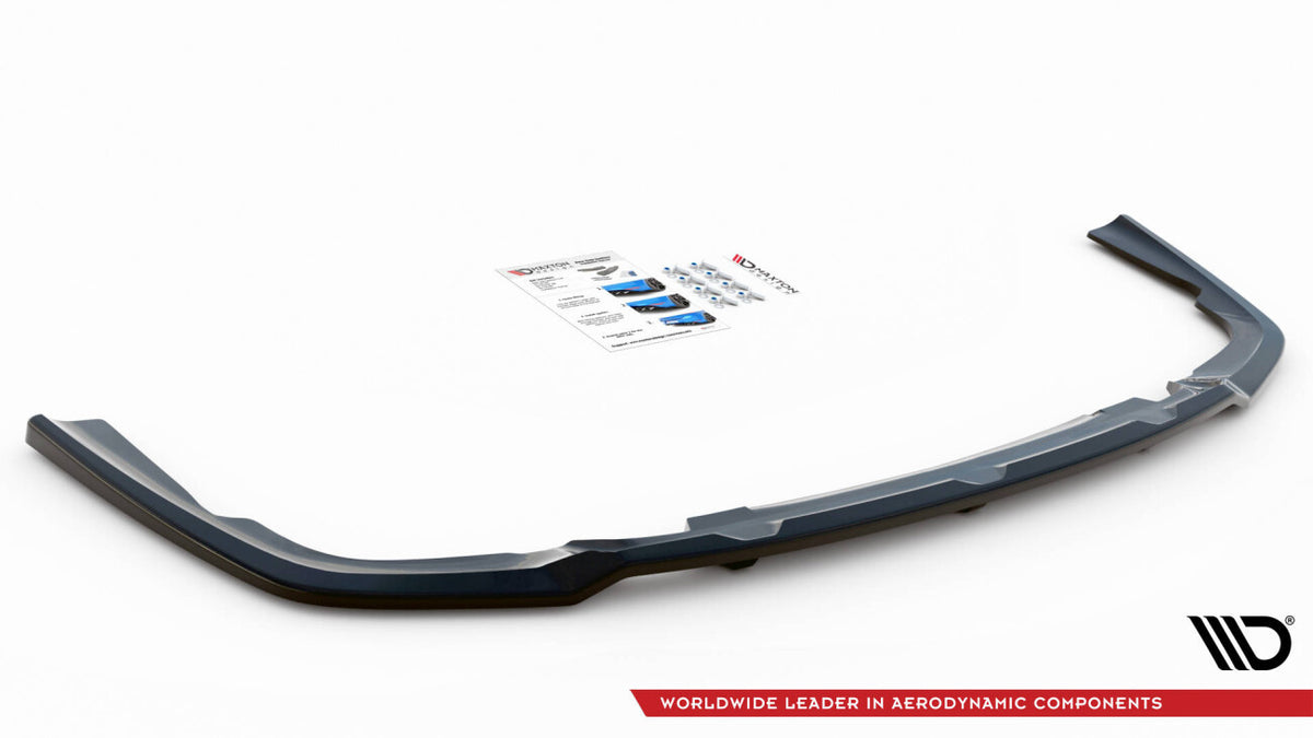 Diffusor Heckansatz V.1 passend für BMW X6 M-Paket G06 schwarz Hochglanz