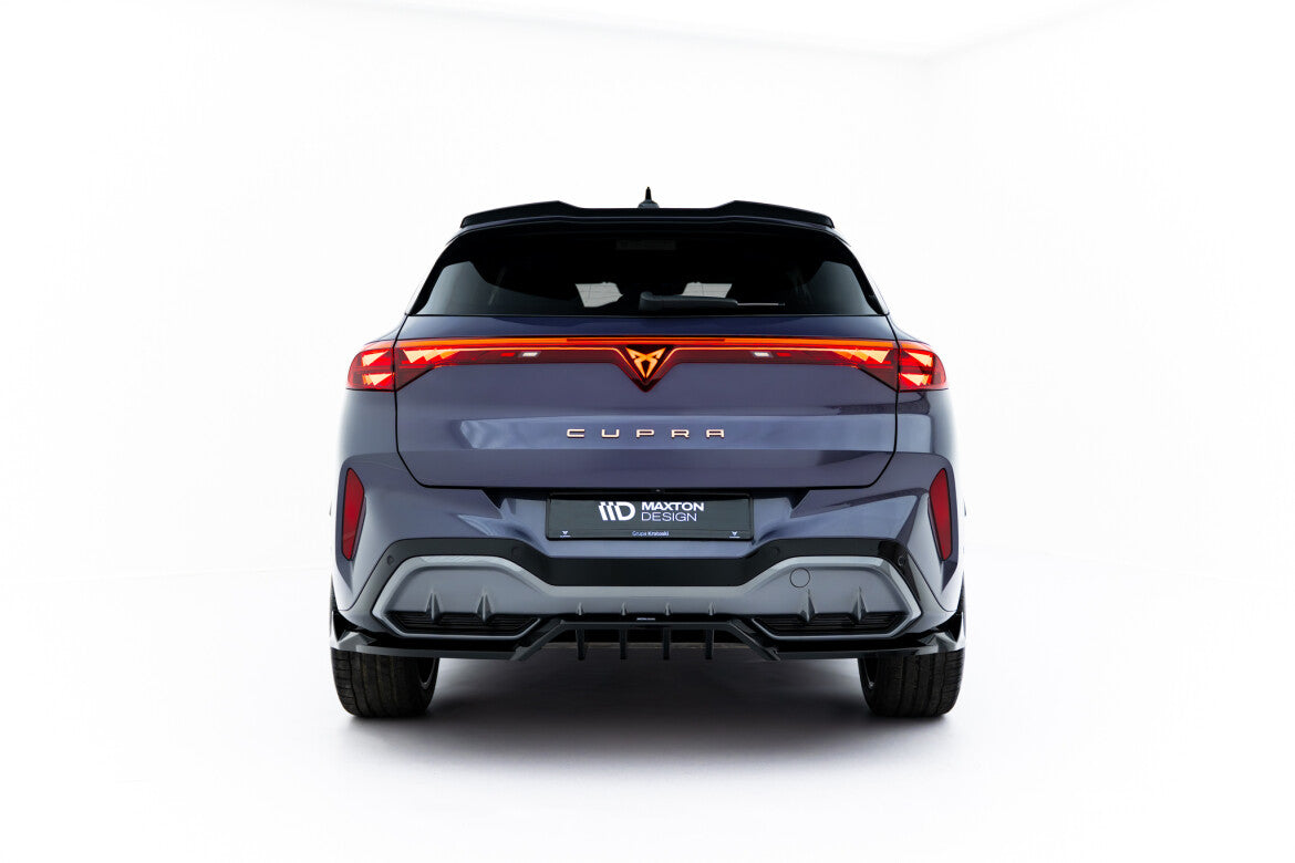 Diffusor Heckansatz V.1 passend für CUPRA Terramar Mk1 schwarz Hochglanz