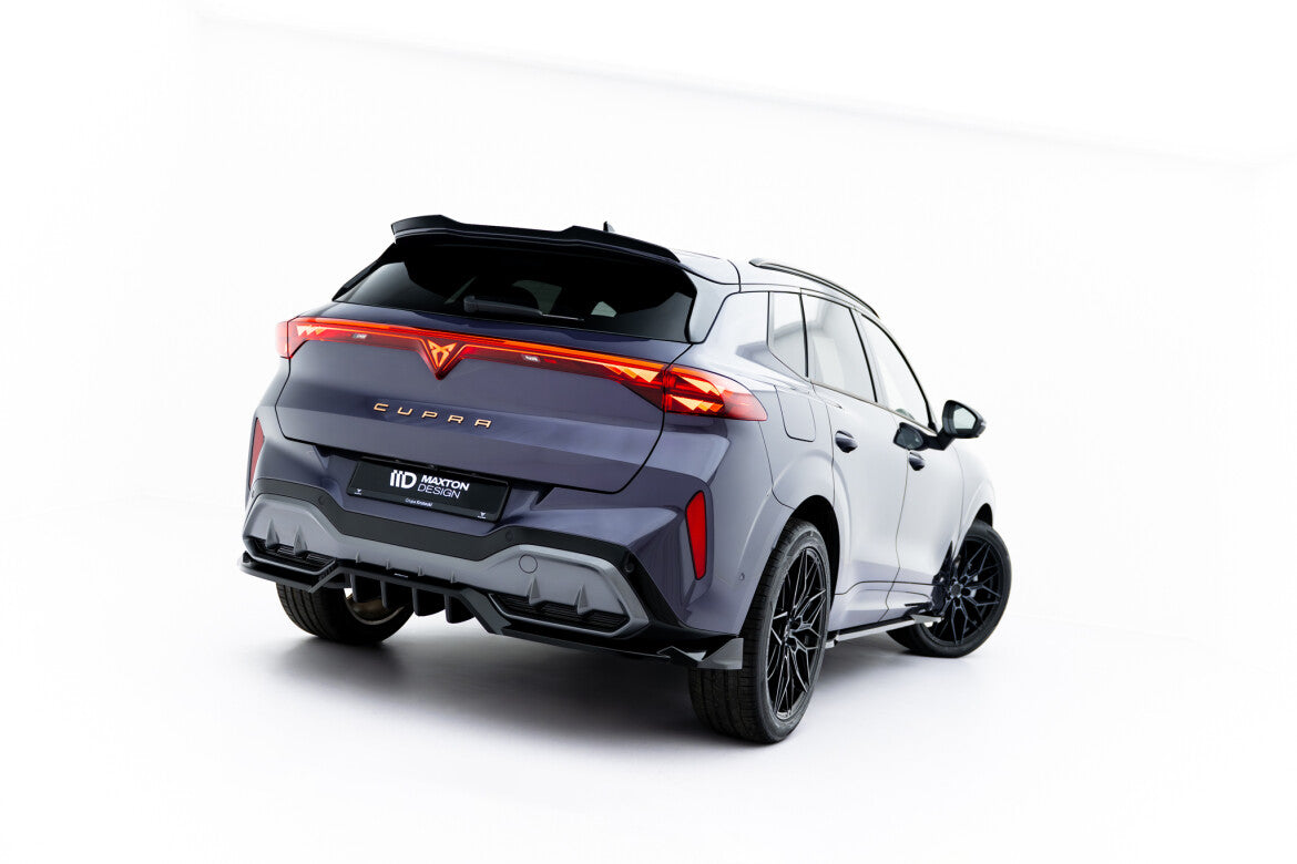 Diffusor Heckansatz V.1 passend für CUPRA Terramar Mk1 schwarz Hochglanz