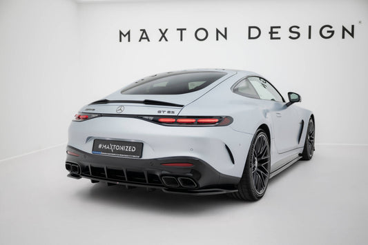 Diffusor Heckansatz V.1 passend für Mercedes-AMG GT 63 / 55 / 63 S E Performance C192 schwarz Hochglanz