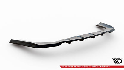 Diffusor Heckansatz V.1 passend für Mercedes-AMG GT 63 / 55 / 63 S E Performance C192 schwarz Hochglanz
