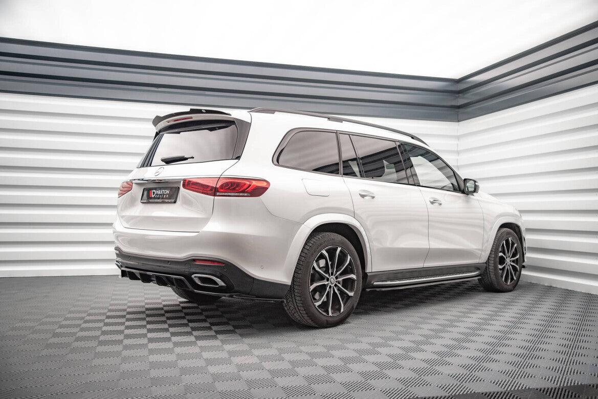 Diffusor Heckansatz V.1 passend für Mercedes GLS AMG-Line X167 schwarz Hochglanz