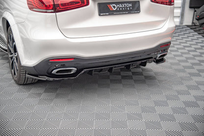 Diffusor Heckansatz V.1 passend für Mercedes GLS AMG-Line X167 schwarz Hochglanz