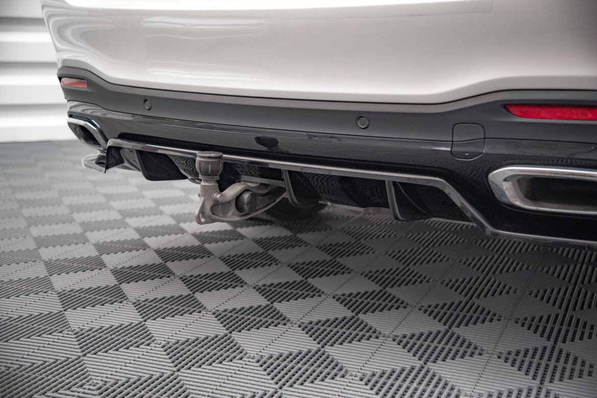 Diffusor Heckansatz V.1 passend für Mercedes GLS AMG-Line X167 schwarz Hochglanz