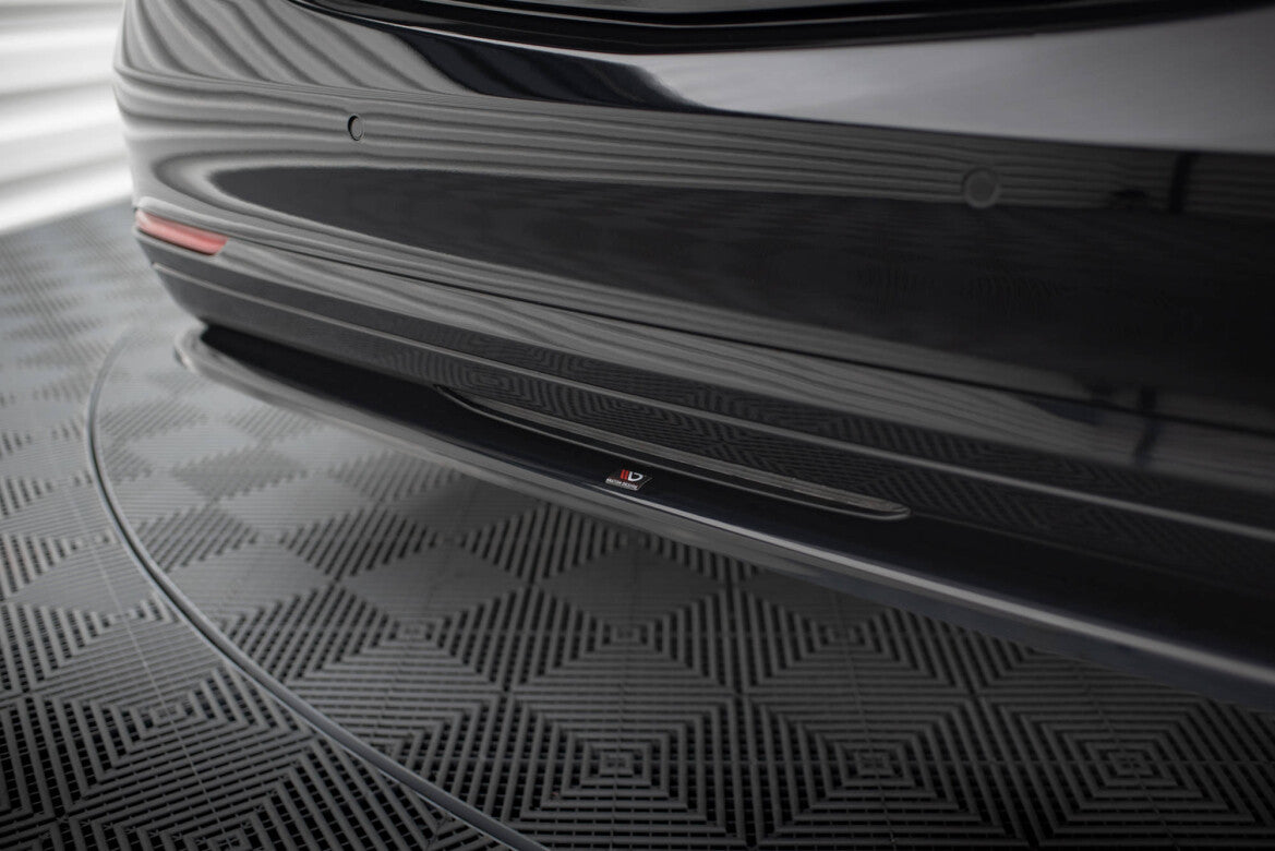 Diffusor Heckansatz V.1 passend für Mercedes S W222 schwarz Hochglanz