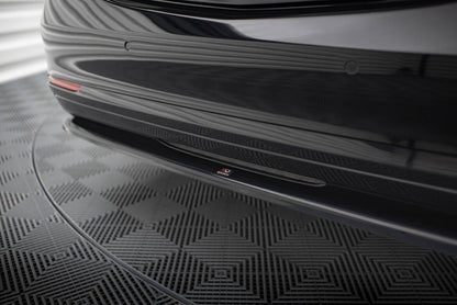 Diffusor Heckansatz V.1 passend für Mercedes S W222 schwarz Hochglanz