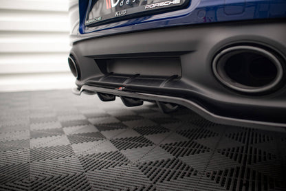 Diffusor Heckansatz V.1 passend für Porsche 911 Carrera Aero / Carrera GTS 992 schwarz Hochglanz