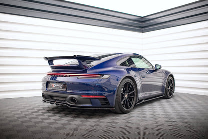 Diffusor Heckansatz V.1 passend für Porsche 911 Carrera Aero / Carrera GTS 992 schwarz Hochglanz