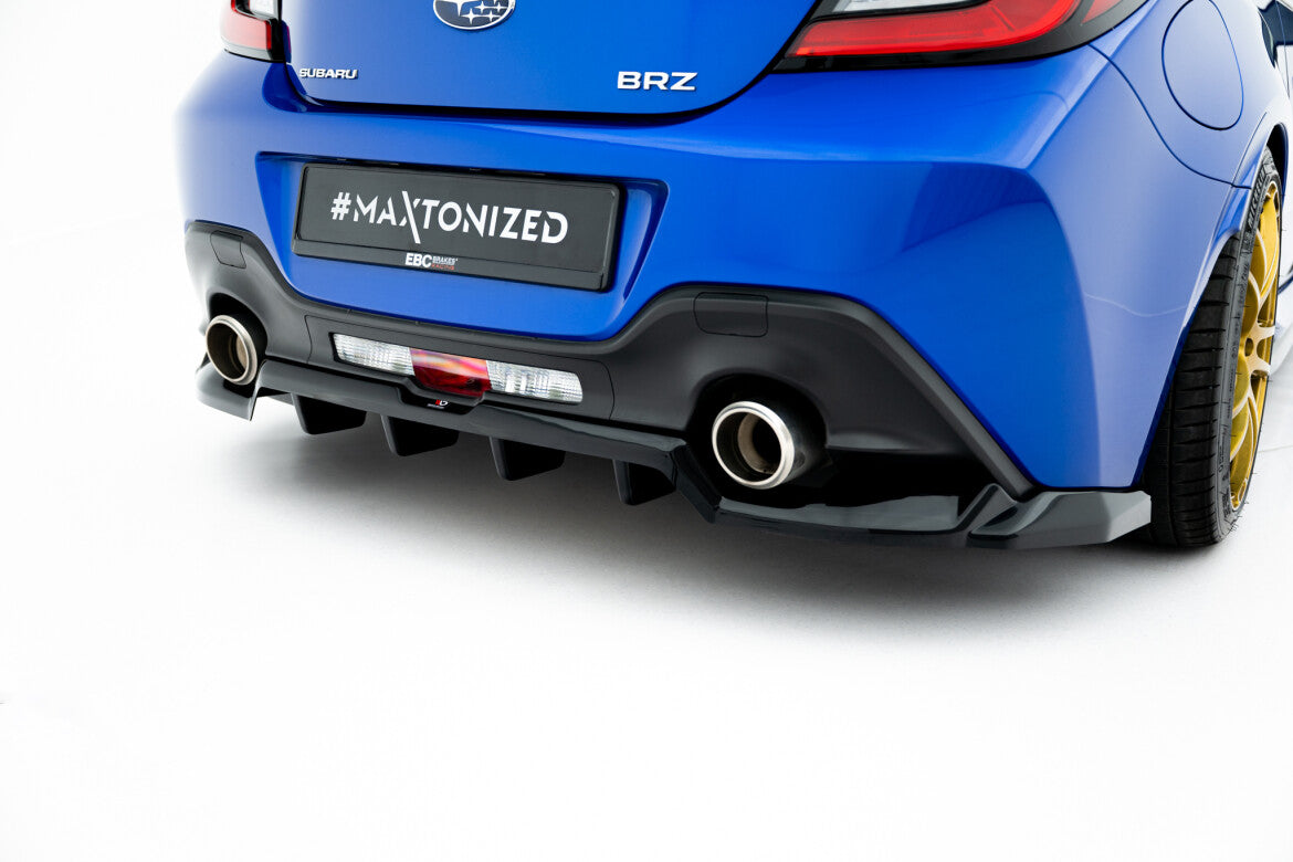 Diffusor Heckansatz V.1 passend für Subaru BRZ Mk2 schwarz Hochglanz