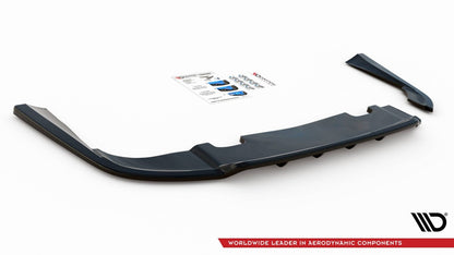 Diffusor Heckansatz V.1 passend für Volvo V90 Mk2 schwarz Hochglanz