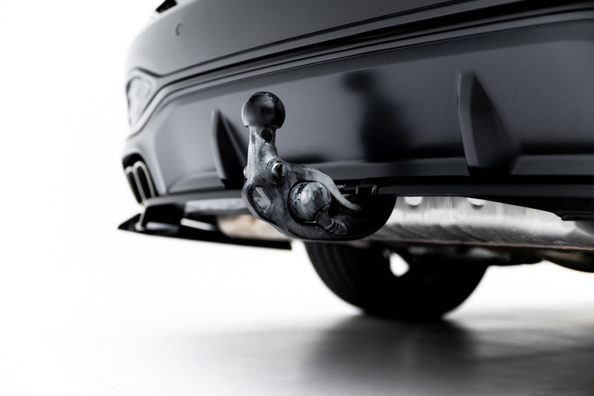 Diffusor Heckansatz V.2 passend für Audi A6 S-Line C9 schwarz Hochglanz
