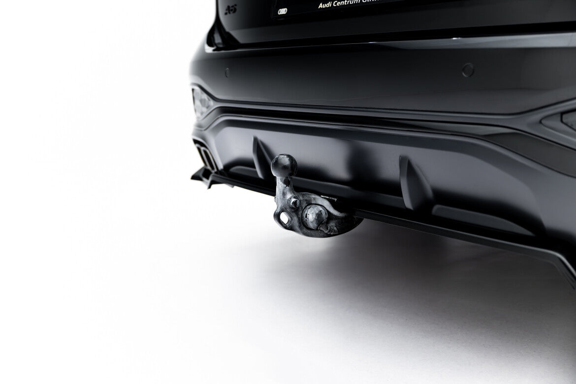 Diffusor Heckansatz V.2 passend für Audi A6 S-Line C9 schwarz Hochglanz