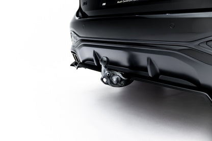 Diffusor Heckansatz V.2 passend für Audi A6 S-Line C9 schwarz Hochglanz