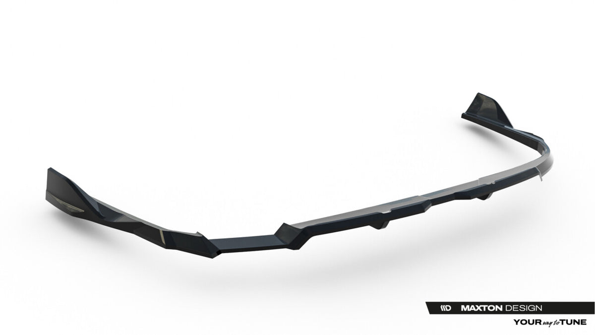 Diffusor Heckansatz V.2 passend für Audi A6 S-Line C9 schwarz Hochglanz