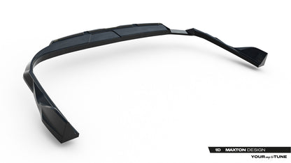 Diffusor Heckansatz V.2 passend für Audi A6 S-Line C9 schwarz Hochglanz