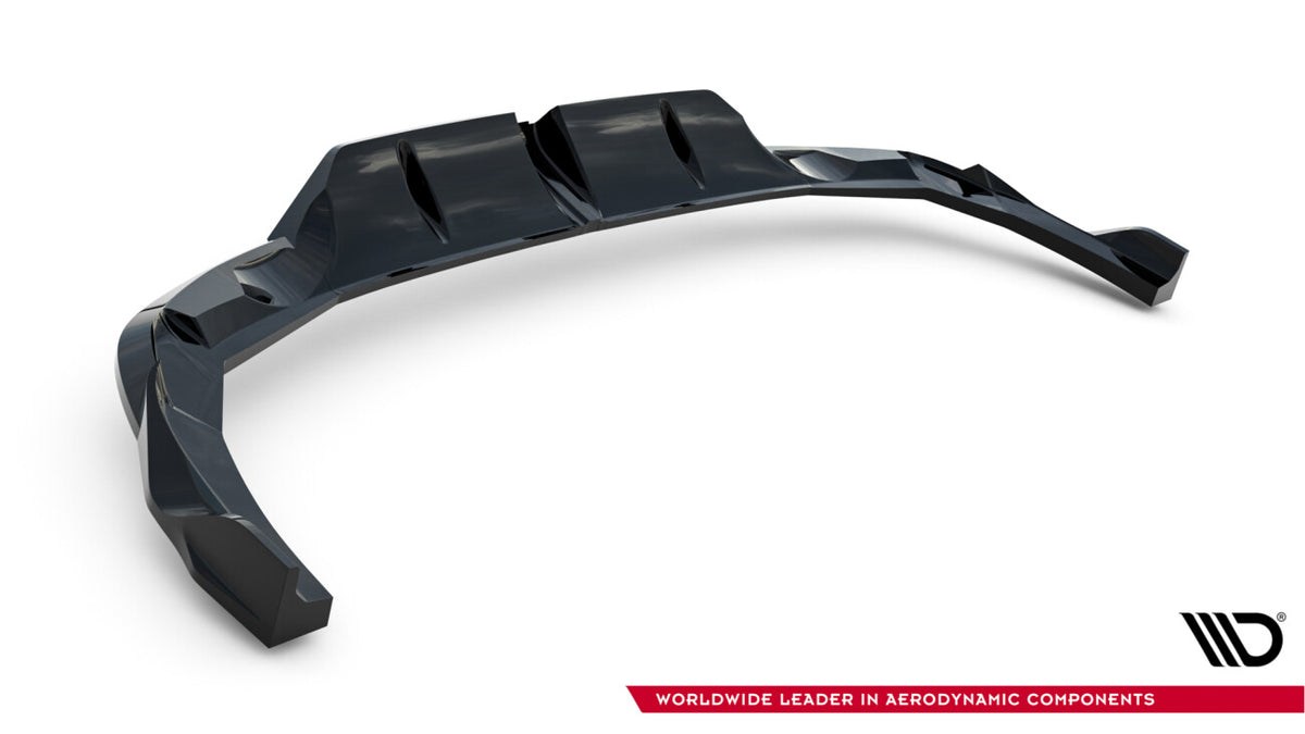 Diffusor Heckansatz V.2 passend für Audi RS3 Limousine 8Y FL schwarz Hochglanz