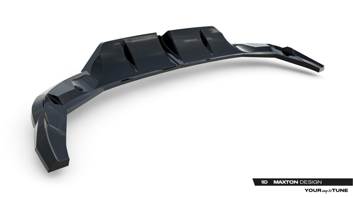 Diffusor Heckansatz V.2 passend für Audi RS3 Sportback 8Y FL schwarz Hochglanz
