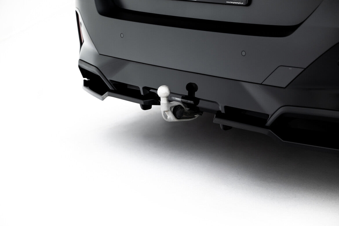 Diffusor Heckansatz V.2 passend für BMW 5er / i5 M-Paket Limousine / Touring G60 / G61 schwarz Hochglanz