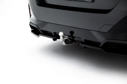 Diffusor Heckansatz V.2 passend für BMW 5er / i5 M-Paket Limousine / Touring G60 / G61 schwarz Hochglanz