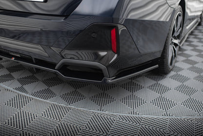 Diffusor Heckansatz V.2 passend für BMW 5er / i5 M-Paket Limousine / Touring G60 / G61 schwarz Hochglanz