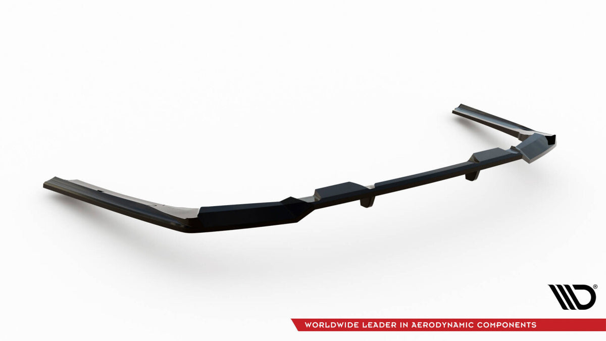 Diffusor Heckansatz V.2 passend für BMW 5er / i5 M-Paket Limousine / Touring G60 / G61 schwarz Hochglanz