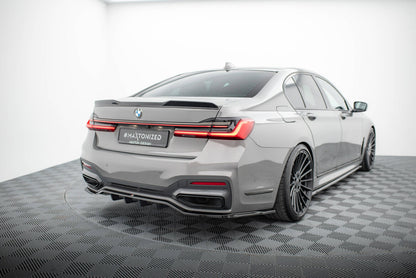 Diffusor Heckansatz V.2 passend für BMW 7 M-Paket G11 / G12 FL schwarz Hochglanz