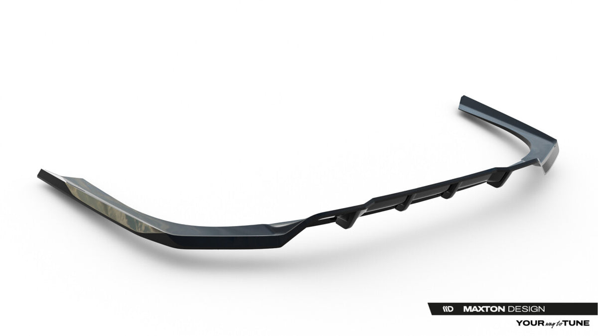 Diffusor Heckansatz V.2 passend für BMW 7 M-Paket G70 schwarz Hochglanz