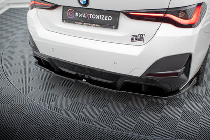 Diffusor Heckansatz V.2 passend für BMW i4 M-Paket G26 schwarz Hochglanz