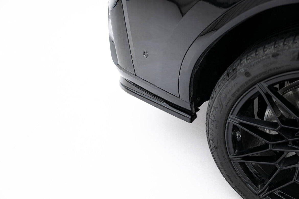 Diffusor Heckansatz V.2 passend für BMW X4 M-Paket G02 FL schwarz Hochglanz