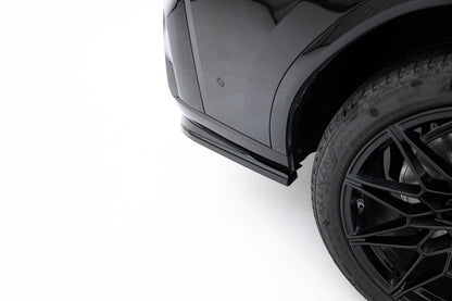 Diffusor Heckansatz V.2 passend für BMW X4 M-Paket G02 FL schwarz Hochglanz