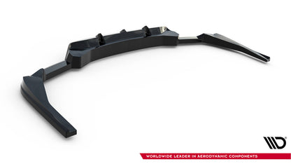 Diffusor Heckansatz V.2 passend für BMW X4 M-Paket G02 FL schwarz Hochglanz