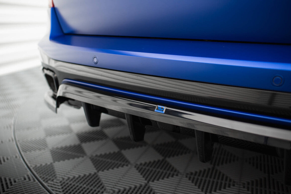 Diffusor Heckansatz V.2 passend für BMW X5 M-Paket G05 FL schwarz Hochglanz