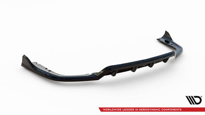 Diffusor Heckansatz V.2 passend für BMW X6 M-Paket G06 FL schwarz Hochglanz