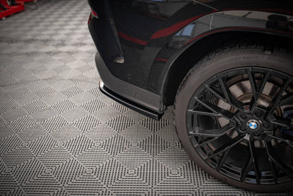 Diffusor Heckansatz V.2 passend für BMW X6 M-Paket G06 schwarz Hochglanz