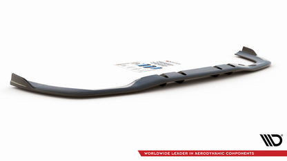 Diffusor Heckansatz V.2 passend für Mercedes A 35 AMG Limousine V177 schwarz Hochglanz