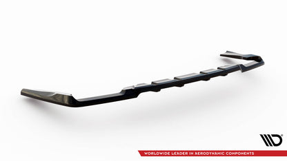 Diffusor Heckansatz V.2 passend für Mercedes-AMG GLC 63 SUV X253 schwarz Hochglanz