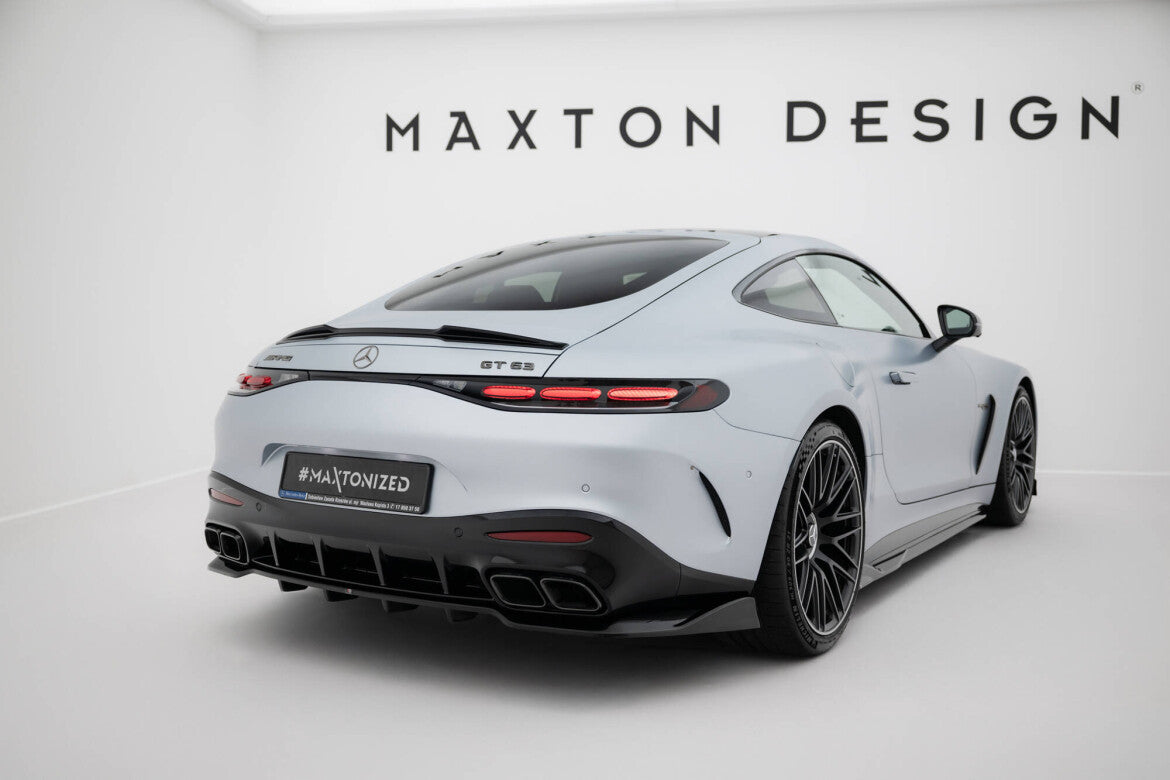 Diffusor Heckansatz V.2 passend für Mercedes-AMG GT 63 / 55 / 63 S E Performance C192 schwarz Hochglanz
