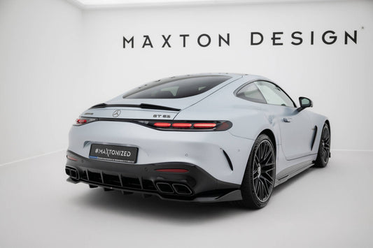 Diffusor Heckansatz V.2 passend für Mercedes-AMG GT 63 / 55 / 63 S E Performance C192 schwarz Hochglanz