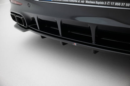 Diffusor Heckansatz V.2 passend für Mercedes-AMG GT 63 / 55 / 63 S E Performance C192 schwarz Hochglanz