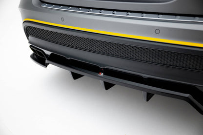 Diffusor Heckansatz V.2 passend für Mercedes GLA 45 AMG X156 schwarz Hochglanz