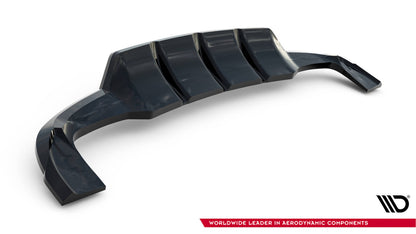 Diffusor Heckansatz V.2 passend für Mercedes GLA 45 AMG X156 schwarz Hochglanz