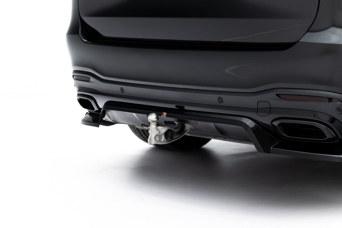 Diffusor Heckansatz V.2 passend für Mercedes GLS AMG-Line X167 schwarz Hochglanz